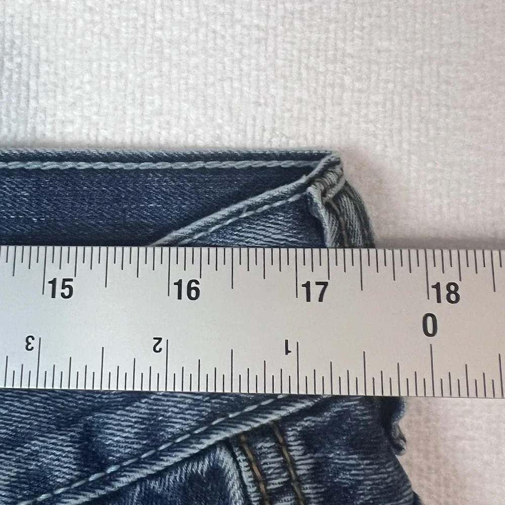 Rocawear Jeans Mens 36x31 Blue Distressed‎ Loose Baggy Y2K Classic Fit Denim
